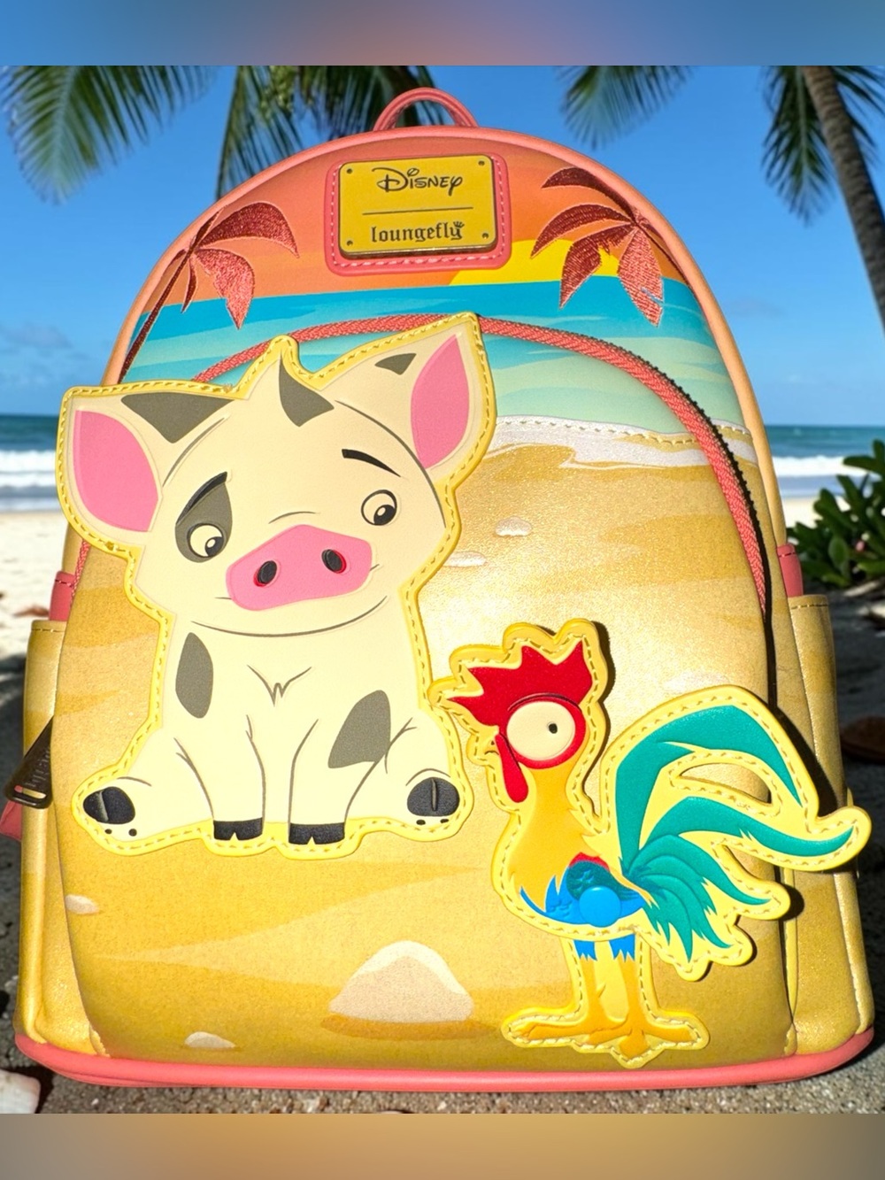 Disney Loungefly Moana  Pua & Hei Hei Mini Backpack